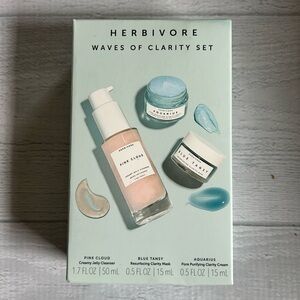 Herbivore Waves of Clarity‎ Skincare Set NIB
